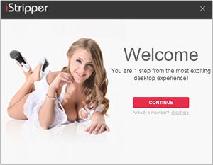 virtual stripper type commands
